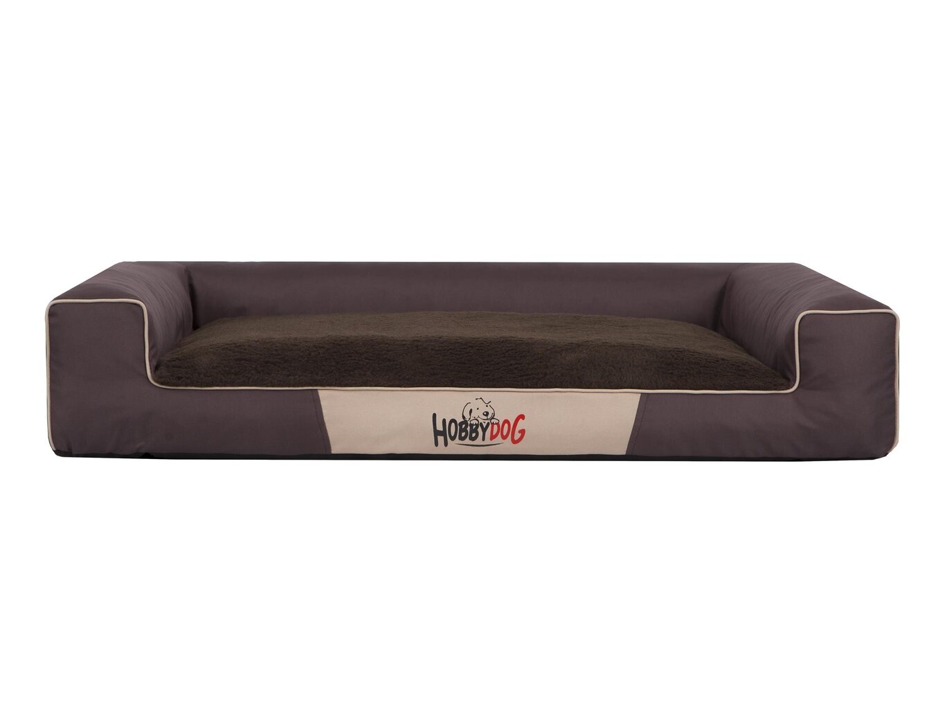 Hobbydog guļvieta Victoria Exclusive XXL, brūna, 118x78 cm cena un informācija | Suņu gultas, spilveni, būdas | 220.lv