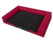 Hobbydog guļvieta Victoria Exclusive XXL, sarkana/melna, 118x78 cm цена и информация | Suņu gultas, spilveni, būdas | 220.lv