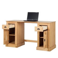 Письменный стол Notio Living Tommy 140, светло-коричневый цена и информация | Компьютерные, письменные столы | 220.lv