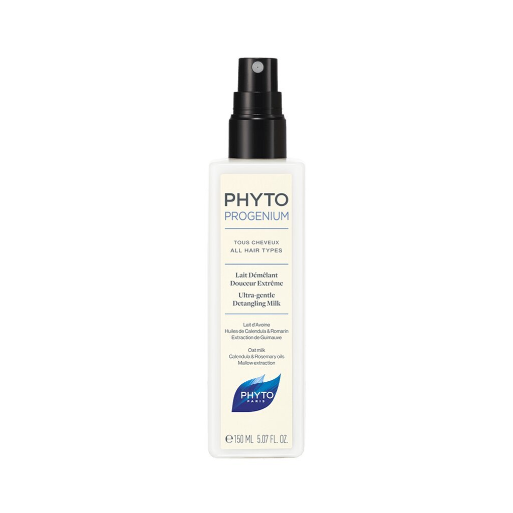 Ķemmēšanu atvieglojošs pieniņš matiem Phyto PhytoProgenium Ultra-Gentle Detangling Milk 150 ml cena un informācija | Matu uzlabošanai | 220.lv