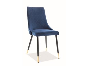 Комплект из 2-х стульев Signal Meble Piano, синий цена и информация | Стулья для кухни и столовой | 220.lv