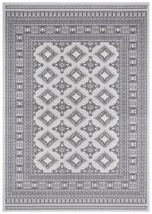 Nouristan Mirkan paklājs Sao Buchara 160x230 cm, pelēks cena un informācija | Paklāji | 220.lv