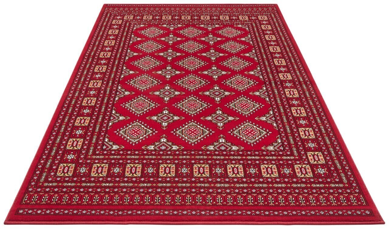 Nouristan Mirkan paklājs Sao Buchara 160x230 cm, sarkans cena un informācija | Paklāji | 220.lv