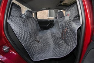 Чехол для автомобильных сидений Hobbydog на липучке Velcro, серый, 220x140 см цена и информация | Для путешествий | 220.lv