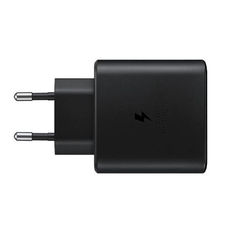 Oriģināls Tīkla Lādētājs + Type-C Vads, Samsung EP-TA845XBEGWW Quick Charge 3.0 / 45W, melns (EU Blister) цена и информация | Lādētāji un adapteri | 220.lv