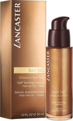 Pašiedeguma sejas serums Lancaster Self Tan Serum Gradual 30 ml cena un informācija | Paštonējošie līdzekļi | 220.lv