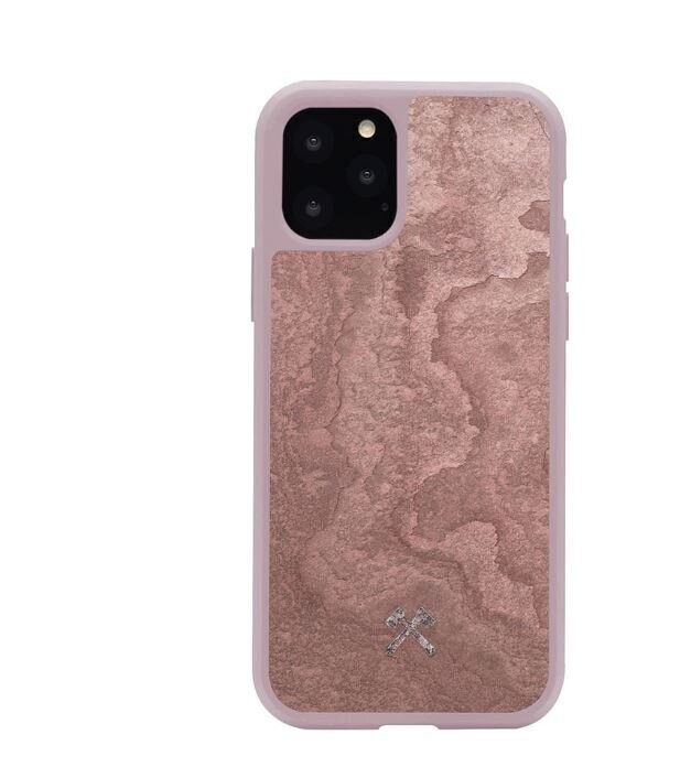 Woodcessories Stone Edition Bumper Case iPhone 11 Pro - Canyon Red cena un informācija | Telefonu vāciņi, maciņi | 220.lv
