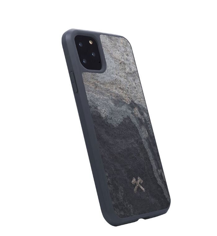 Woodcessories Stone Edition iPhone 11 Pro camo gray sto059 cena un informācija | Telefonu vāciņi, maciņi | 220.lv