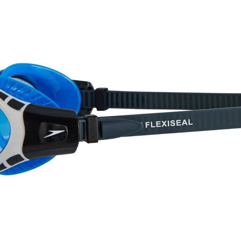 Peldēšanas brilles Speedo Futura Biofuse Flexiseal, zilas/melnas cena un informācija | Peldēšanas brilles | 220.lv