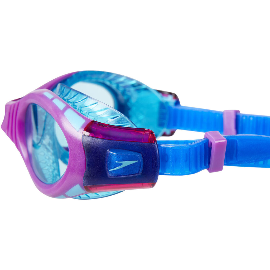 Peldēšanas brilles bērniem Speedo Futura Biofuse Flexiseal Junior, zils/violets cena un informācija | Peldēšanas brilles | 220.lv