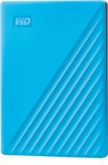 WD My Passport 2TB, USB 3.2, Zils цена и информация | Жёсткие диски | 220.lv