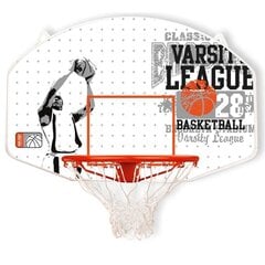 Basketbola dēlis NewPort 16NY, balts/oranžs цена и информация | Баскетбольные щиты | 220.lv