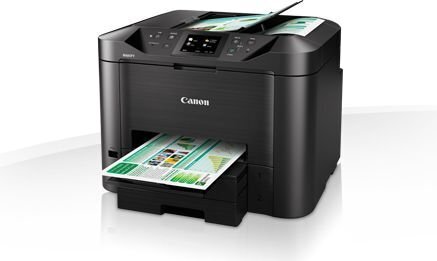 Daudzfunkcionāls Printeris Canon Maxify MB5450 24 ipm 1200 dpi WIFI Fax Melns cena un informācija | Printeri un daudzfunkcionālās ierīces | 220.lv