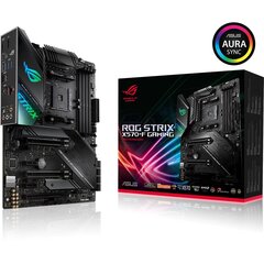 Материнская плата Asus ROG STRIX X570-F GAMING Processor family AMD, Processor socket AM4, DDR4, Memory slots 4, Number of SATA connectors 8, Chipset AMD X, ATX цена и информация | Материнские платы | 220.lv