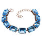 Aproce "Blāzma (Aquamarine Blue)" ar Swarovski™ kristāliem цена и информация | Rokassprādzes | 220.lv