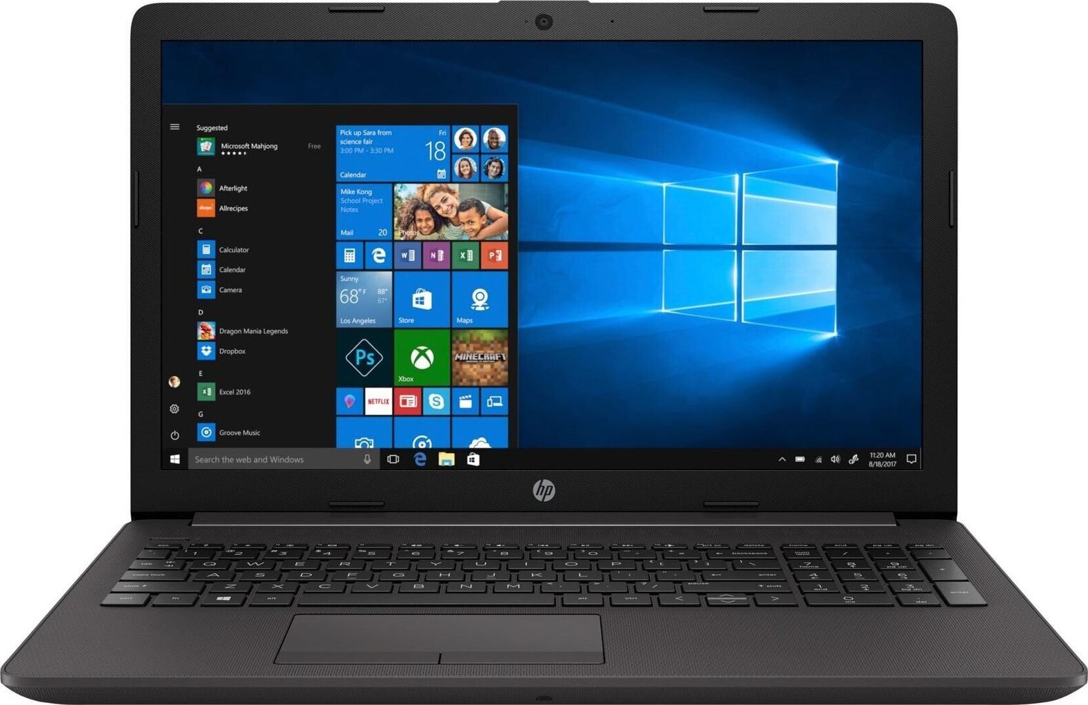 HP 250 G7 (6BP89EA) cena un informācija | Portatīvie datori | 220.lv