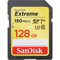 SanDisk Extreme SDXC 128GB цена и информация | Atmiņas kartes fotokamerām | 220.lv