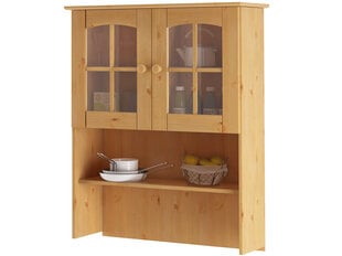 Подвесной шкаф для посуды Notio Living Jason 84 светло-коричневый цена и информация | Витрины, серванты | 220.lv