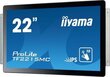 IIyama PLTF2215MC-B2 цена и информация | Monitori | 220.lv