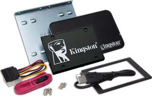 Cietais Disks Kingston KC600 256 GB SSD cena un informācija | Iekšējie cietie diski (HDD, SSD, Hybrid) | 220.lv