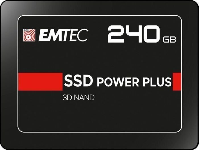 Emtec ECSSD240GX150 цена и информация | Iekšējie cietie diski (HDD, SSD, Hybrid) | 220.lv