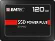 Emtec ECSSD120GX150 цена и информация | Iekšējie cietie diski (HDD, SSD, Hybrid) | 220.lv