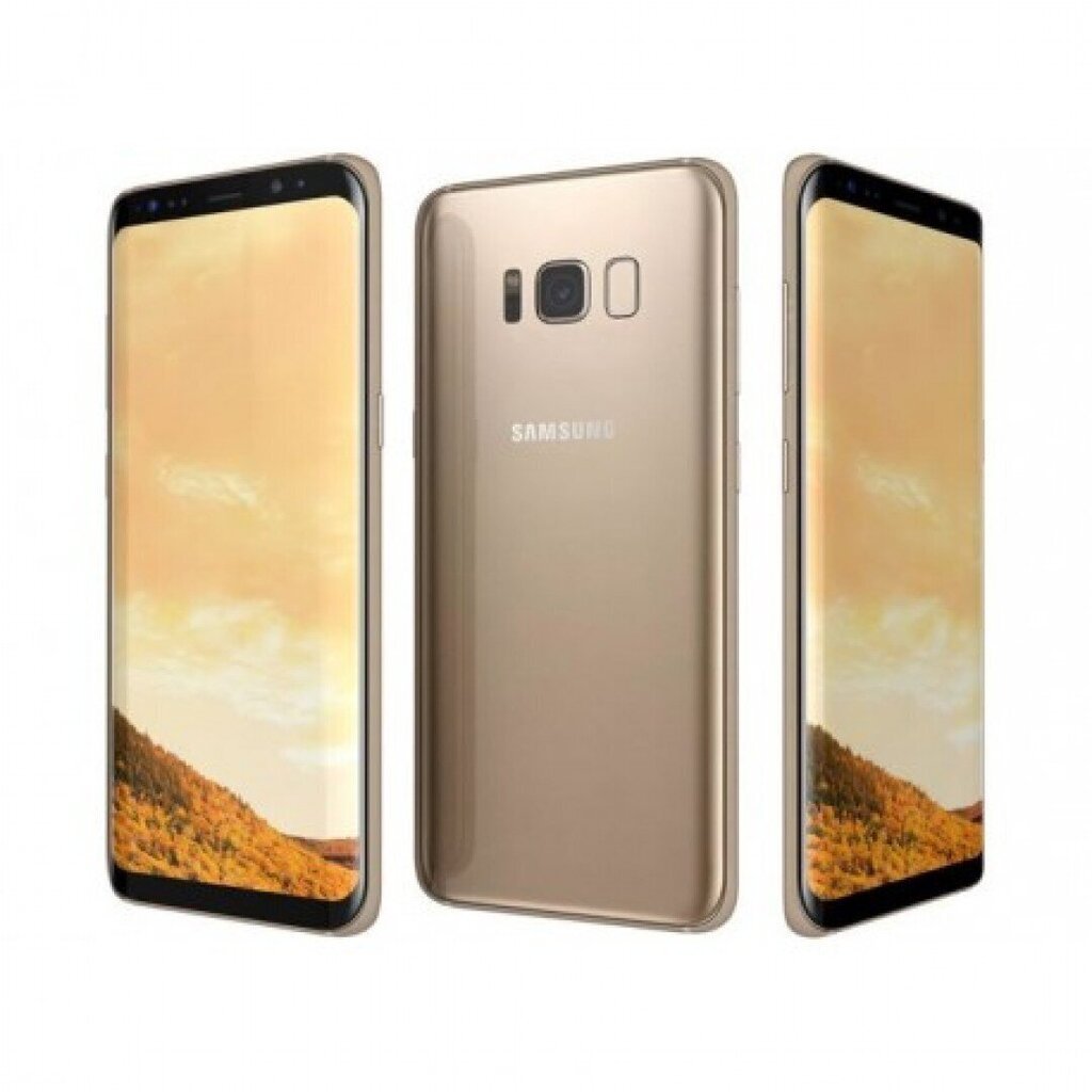 Телефон Samsung Galaxy S8 (G950F) 64GB, Maple Gold цена | 220.lv