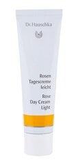 Dienas sejas krēms sausai bei jautriai ādai Dr. Hauschka Rose Day Cream Light, 30 ml цена и информация | Кремы для лица | 220.lv