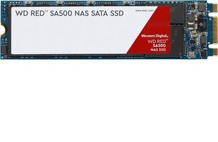 SSD WD RED 1TB M.2 SATA WDS100T1R0B цена и информация | Внутренние жёсткие диски (HDD, SSD, Hybrid) | 220.lv