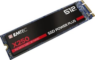 Emtec ECSSD512GX250 цена и информация | Внутренние жёсткие диски (HDD, SSD, Hybrid) | 220.lv