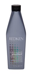 Dzeltena toņa neitralizējošs matu šampūns sirmiem matiem Redken Color Extend Graydiant 300 ml cena un informācija | Šampūni | 220.lv