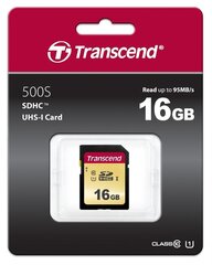 Transcend SDC500S, 16 ГБ цена и информация | Карты памяти для телефонов | 220.lv