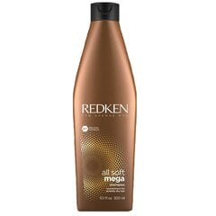 Mitrinošs matu šampūns Redken All Soft Mega 300 ml cena un informācija | Šampūni | 220.lv