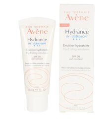 Mitrinošs sejas krēms Avene Eau Thermale Hydrance UV Legere-Light 40 ml cena un informācija | Sejas krēmi | 220.lv