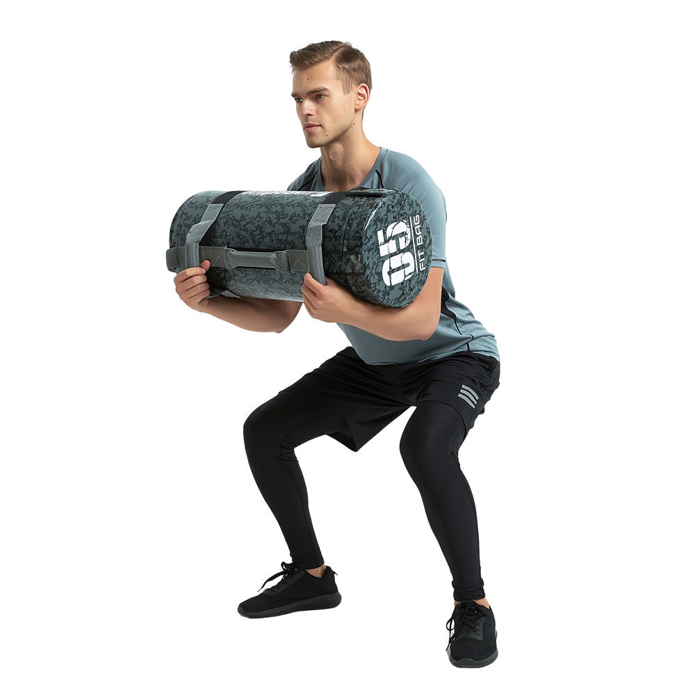 Spēka soma Insportline Fitbag Camu, 20kg cena un informācija | Svari, hanteles, stieņi | 220.lv