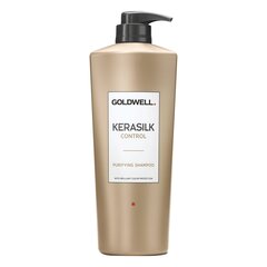 Nogludinošs matu šampūns Goldwell Kerasilk Control Purifying 1000 ml cena un informācija | Šampūni | 220.lv