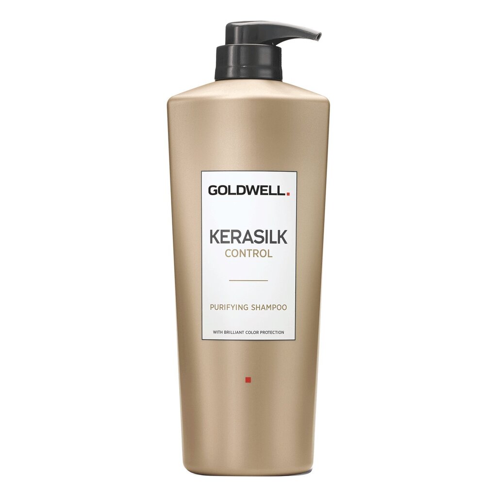 Nogludinošs matu šampūns Goldwell Kerasilk Control Purifying 1000 ml cena un informācija | Šampūni | 220.lv