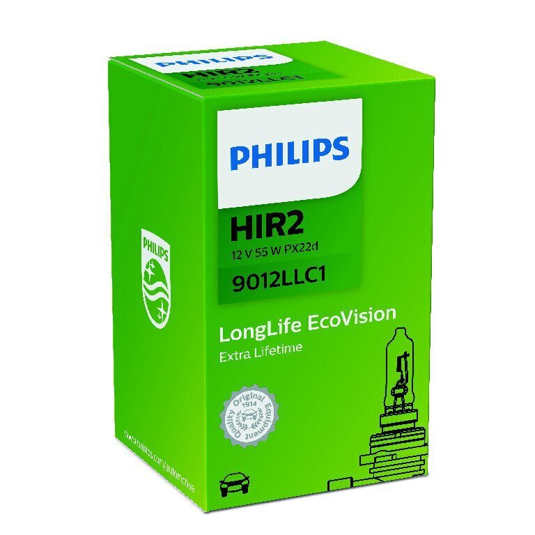 Philips HIR2 LongerLife 12V/55W spuldze, 1gab. cena un informācija | Auto spuldzes | 220.lv