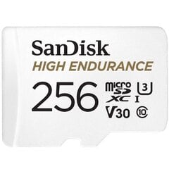 SanDisk MicroSDXC 256GB цена и информация | Карты памяти для мобильных телефонов | 220.lv