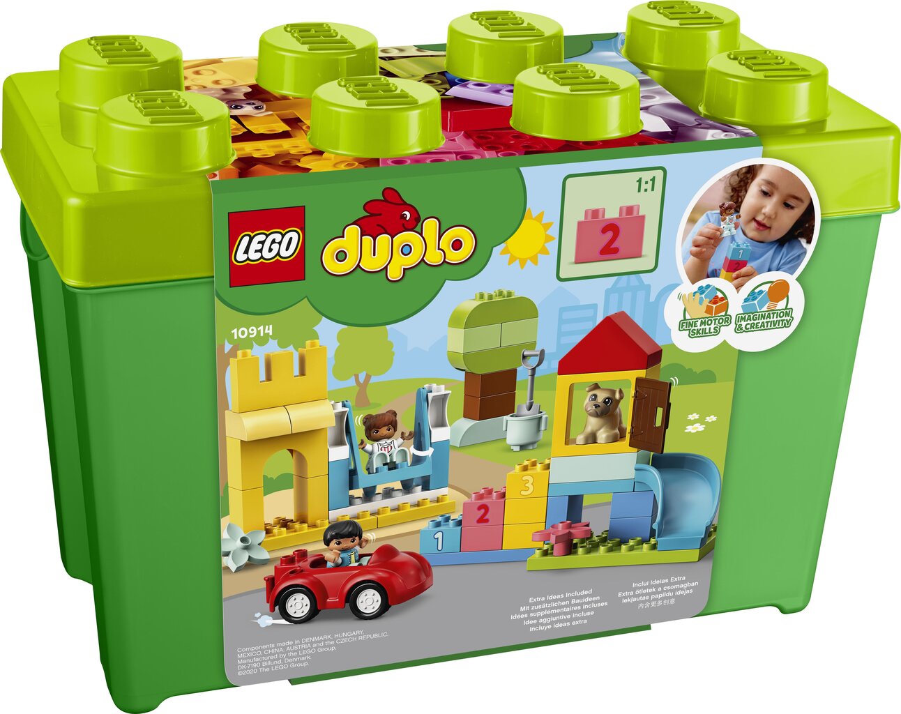 10914 LEGO® DUPLO Liela klucīšu kaste cena un informācija | Konstruktori | 220.lv