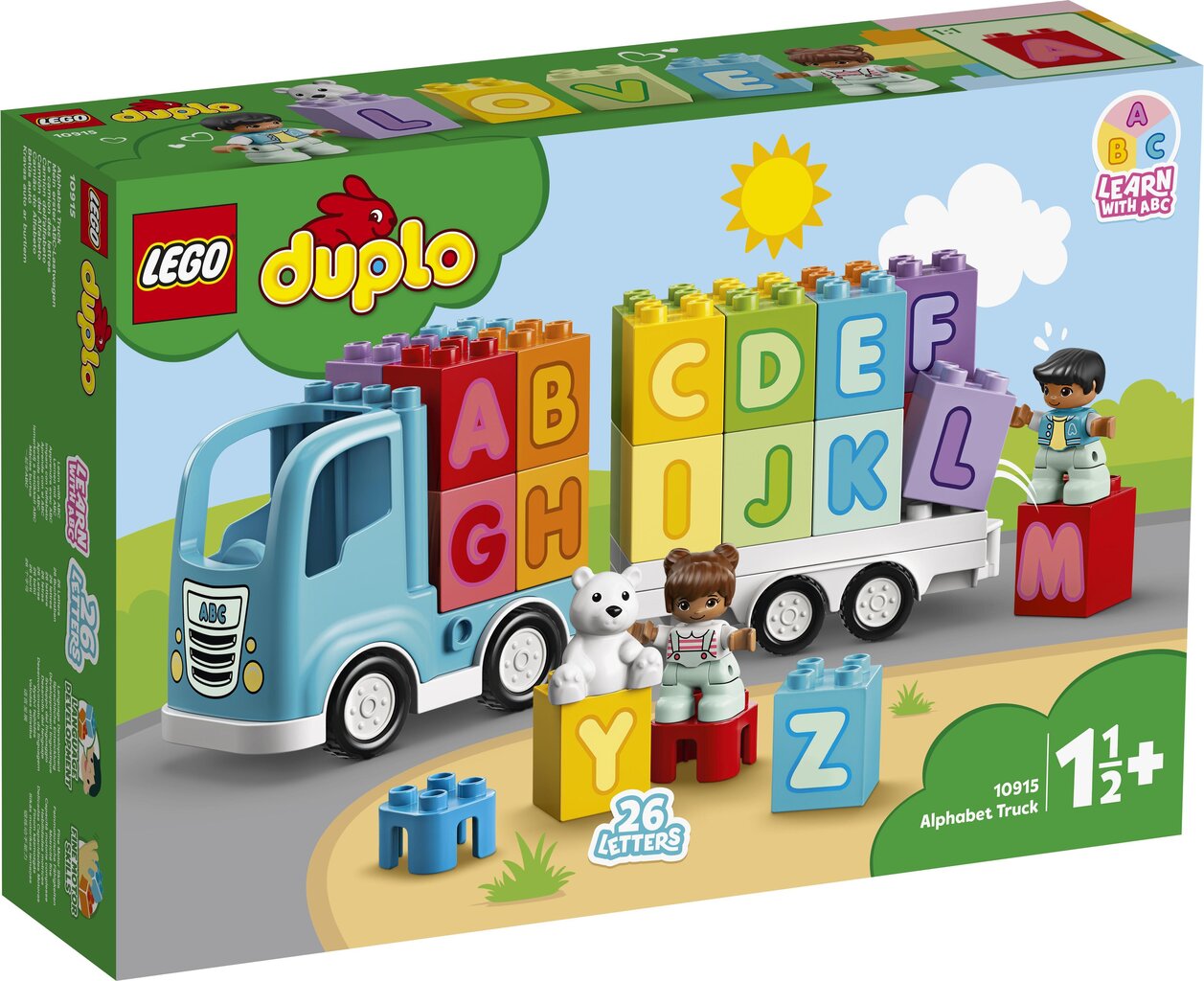 10915 LEGO® DUPLO Alfabēta kravas automašīna цена и информация | Konstruktori | 220.lv