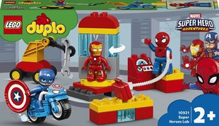 10921 LEGO® DUPLO Marvel Лаборатория супергероев цена и информация | Конструкторы и кубики | 220.lv