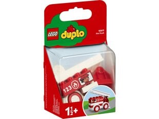 10917 LEGO® DUPLO Ugunsdzēsēju automašīna cena un informācija | Konstruktori | 220.lv