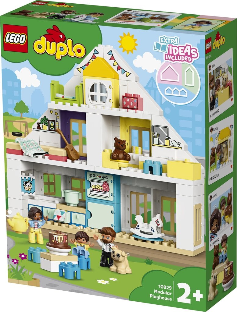 10929 LEGO® DUPLO Moduļu rotaļu māja cena un informācija | Konstruktori | 220.lv
