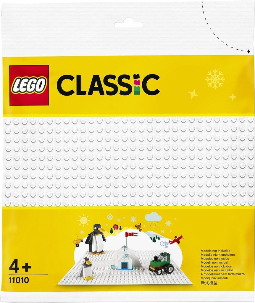 11010 LEGO® Classic Balta pamatne cena un informācija | Konstruktori | 220.lv