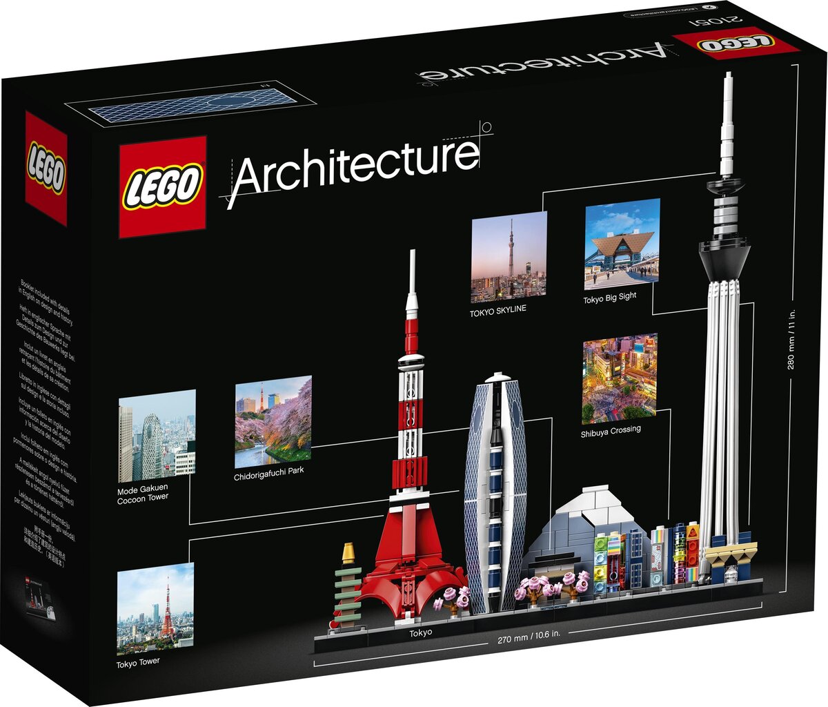 21051 LEGO® Architecture Tokija cena un informācija | Konstruktori | 220.lv