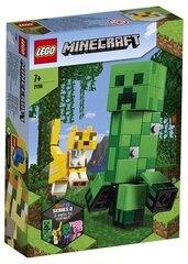 21156 LEGO® Minecraft Creeper ar Ocelotu cena un informācija | Konstruktori | 220.lv