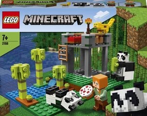 21158 LEGO® Minecraft Pandu mazuļu audzētava cena un informācija | Konstruktori | 220.lv