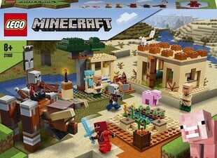 21160 LEGO® Minecraft Ļaundaris Raids цена и информация | Конструкторы и кубики | 220.lv