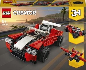 31100 LEGO® Creator спортивный автомобиль, 134 д. цена и информация | Конструкторы | 220.lv